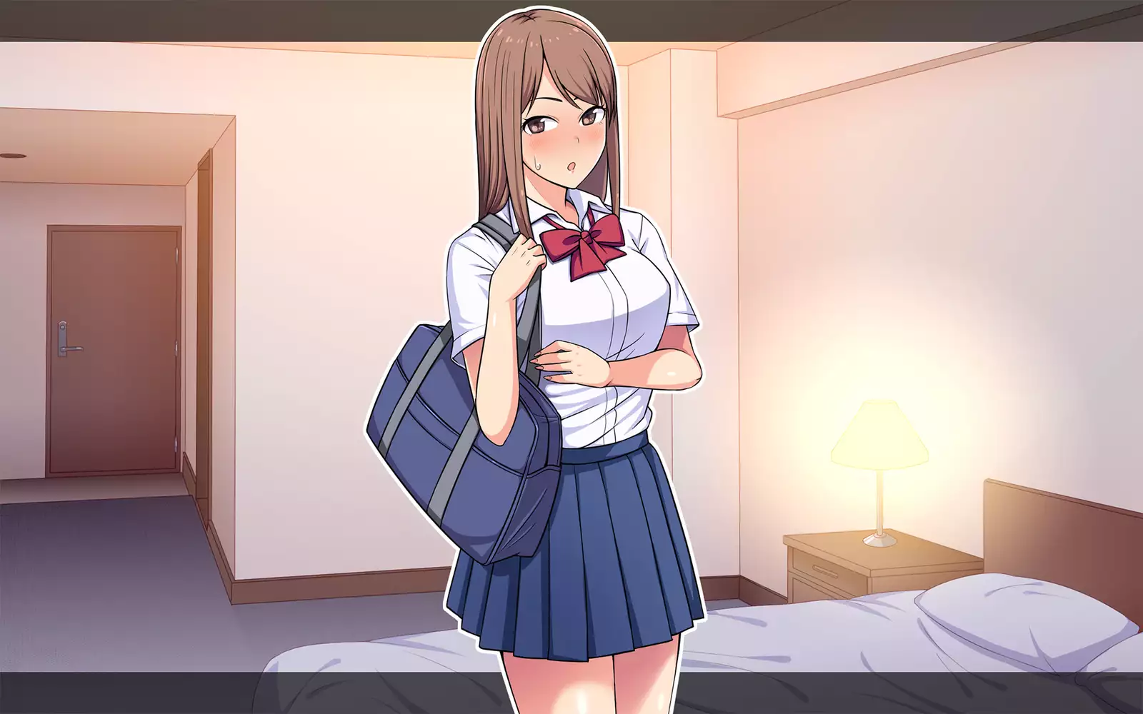 Manbiki Kyonyuu JK ni Oshioki Nakadashi Berochuu Fuck