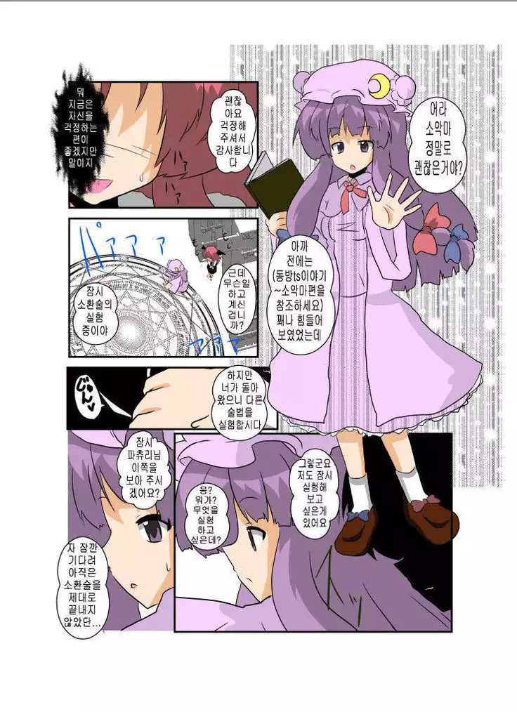 Touhou TS Monogatari ~Patchouli hen~