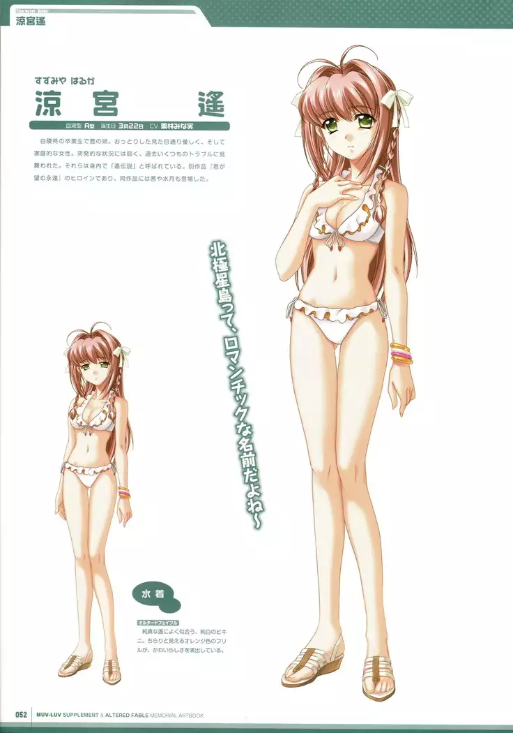 Muv-Luv Supplement & Altered Fable Memorial Art Book