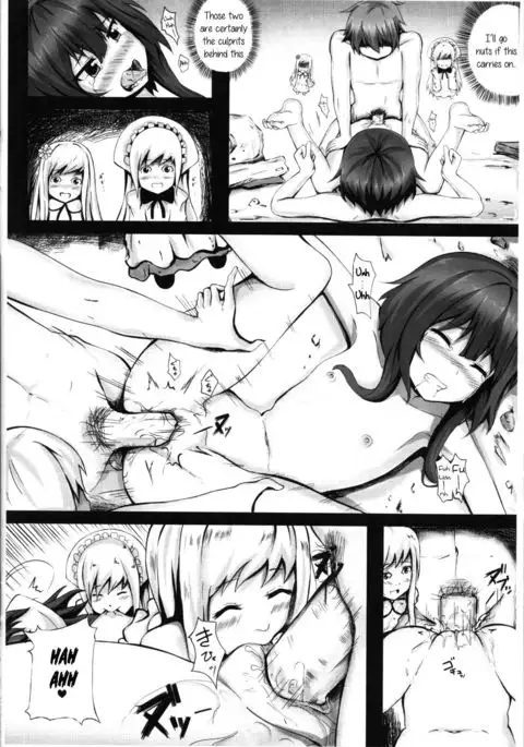 Giving ○○ to Megumin in the Toilet!