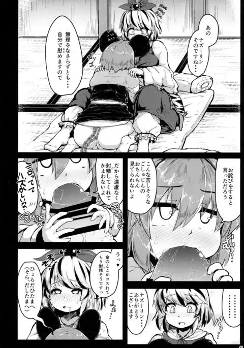 Nazrin ga Goshujin no Tame ni Himitsu no Tokkun o Suru Hanashi