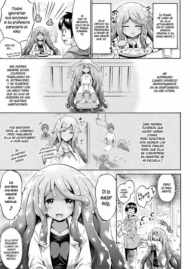 Gimai Sensei Slime Momo-chan | Stepsister Teacher Slimy Momo