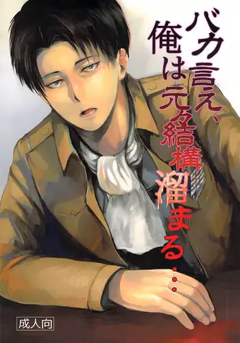 (C84) [plantain (Nichii)] Baka Ie, Ore wa Motomoto Kekkou Tamaru… | Don’t be stupid, I’ve had it built up for a while… (Shingeki no Kyojin) [English] [Baka Dumb Aho Scans & Yaoi x Yuri Scantrad]