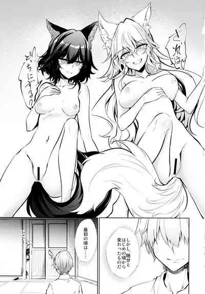 (C95) [GAULOISES BluE (Amano Chiharu)] Kemono to. -Kitsune to Ookami-