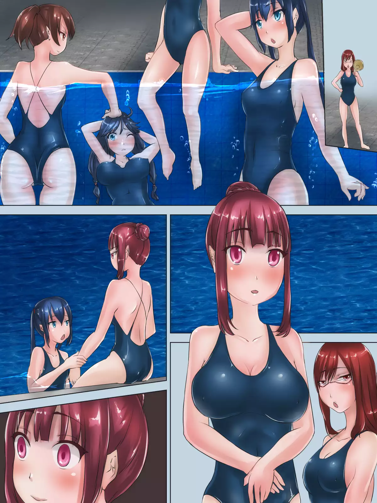 Suieibu no Manager wo Mizuzeme Kenshuu suru o wa