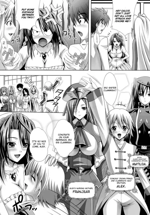 Harem Wedding The Sweet Honeymoon Ch. 1-3