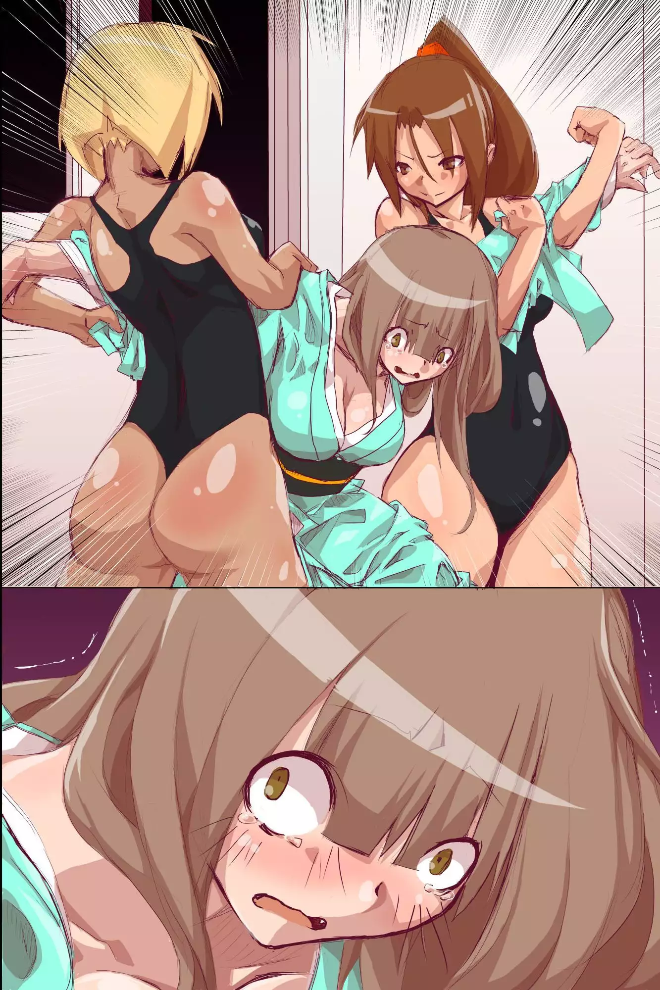 Shokushu Shihai sare Ayatsurarete Ochiteiku Onna-tachi