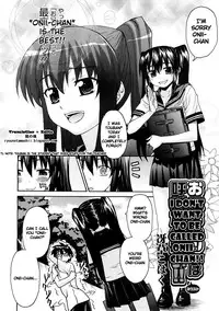 [Saegusa Kohaku] Oniichan To Wa Yobitakunai!! Ch01-03 [English][Decensored]