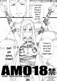 (C83) [M (Amano Ameno)] AMO18 Kin (Sword Art Online) [English] =LWB=