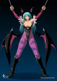 [Nyanko Batake (Murasaki Nyaa)] Pitapita Morrigan Fetish DL + (Darkstalkers) [Digital]