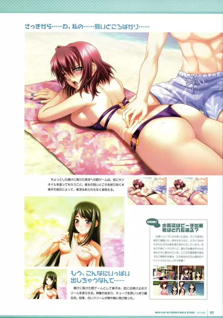 Muv-Luv Supplement & Altered Fable Memorial Art Book