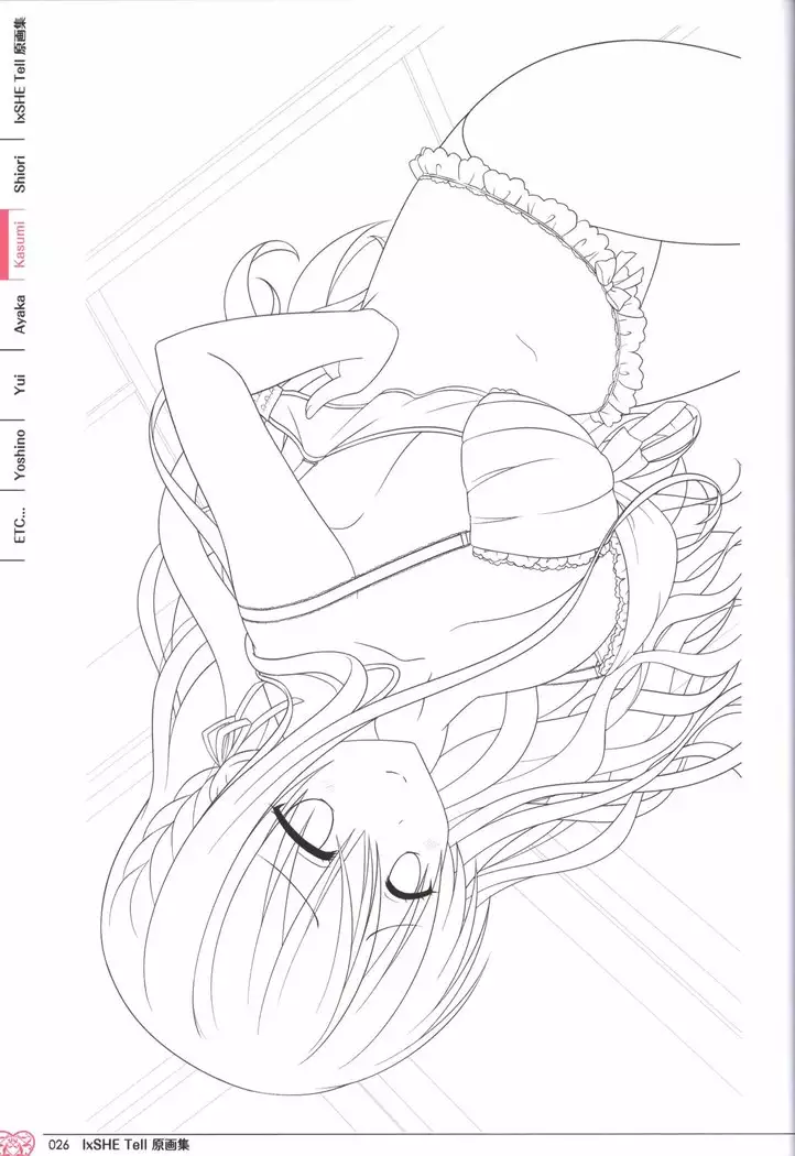 IxSHE Tell illustration art book