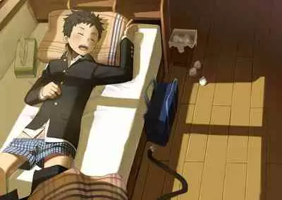 [Steelwire] 同人/マンガ｜学校帰りの少年がベッドの上で事を始めるだけ