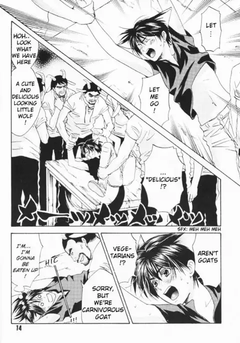 The Pretty Wolf and the Seven Goaty