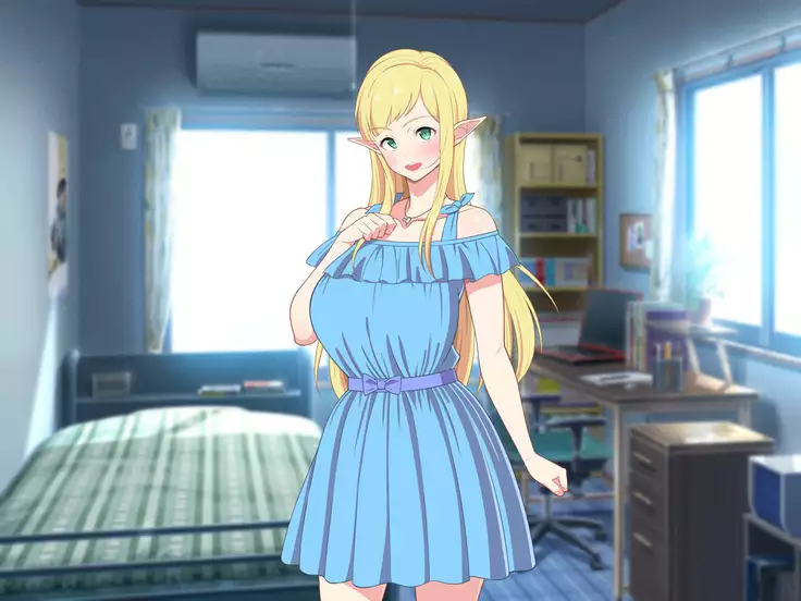 Ryuugakusei wa Dosukebe Bakunyuu JK Elf!