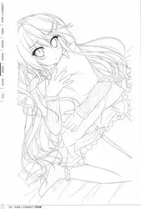 Pure x Connect illustration art book