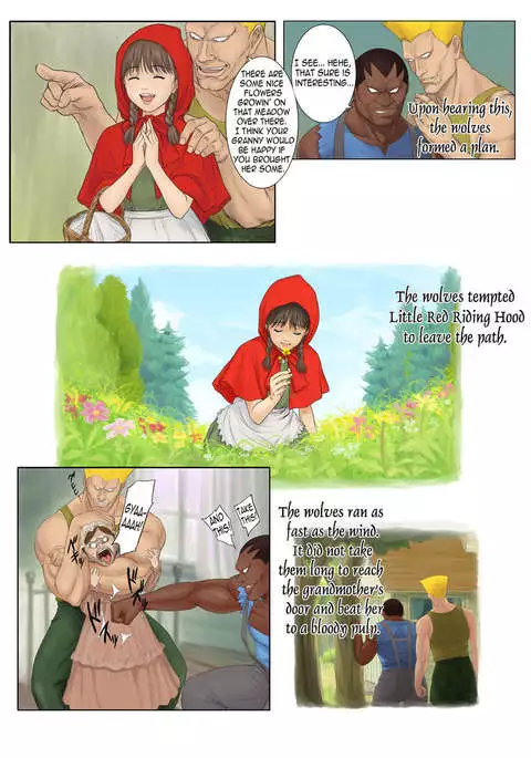 Little Red Riding Hood’s Adult Picture Book