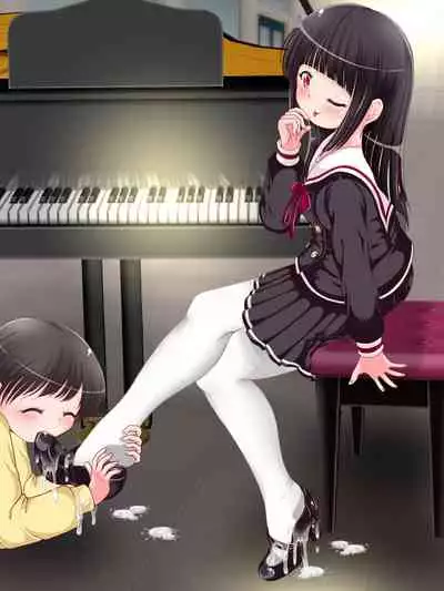 [Oneashi (Oneashi.)] Onna Gakusei no Fumi Fumi Kyouiku!? Tights & KneeSo Matsuri