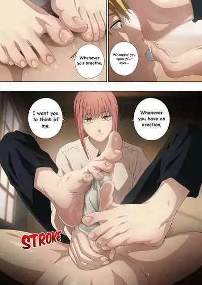 [Footcroft] CHAINSAWMAN - Deal With Footfetish Devil (Chainsaw Man)