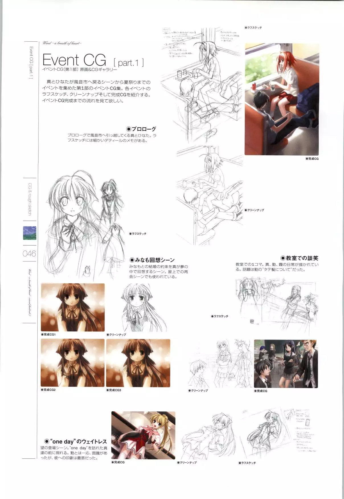 Wind - a breath of heart - Visual Fan Book 1&2