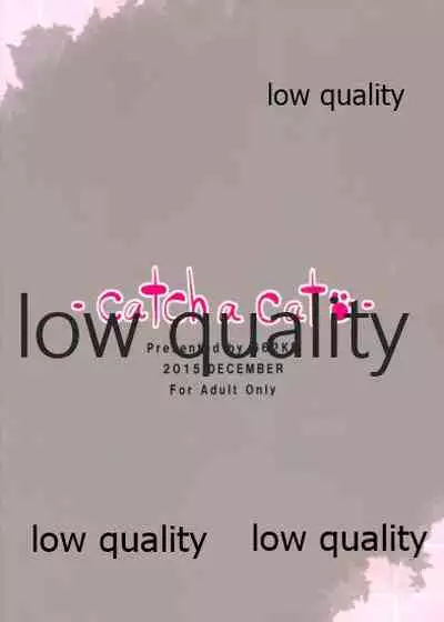 (C89) [662KB (Juuji)] catch a cat (THE IDOLM@STER CINDERELLA GIRLS)