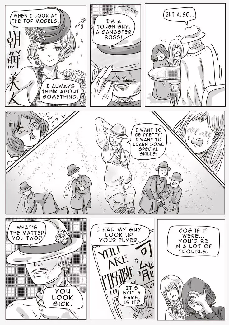 Dressed up!, crossdress in modern times