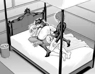 Saber & Rin, Shinji to Uwaki Sex Suru