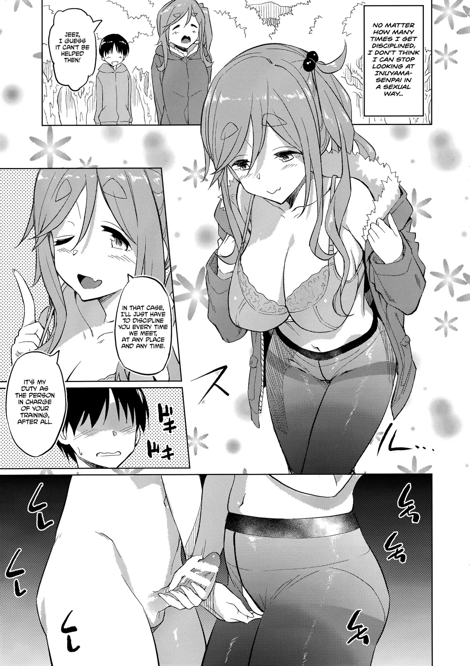 Ecchi na Inuyama Senpai | Naughty Inuyama Senpai