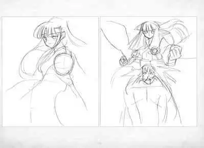 ALICESOFT ORION SCRIBBLES with CROQUIS ULTIMATE EDITION VOL.4 織音計画特別版 ラフ画集