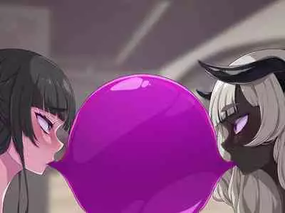 夢(？)の中なら何でもOKサキュバスお姉さんを膨らませたり膨らまされたり