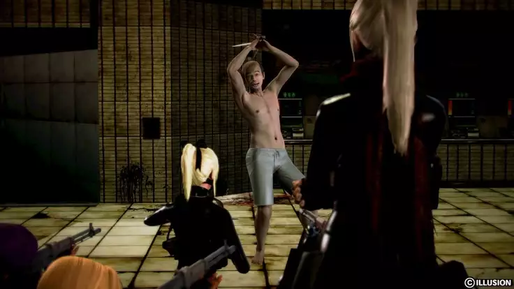 Female Spy Force Fight