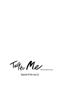 [Silverstar] Talk To Me Ch.1-33 (English) (Ongoing)