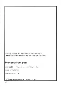 (C86) [Mikandensya (Dan)] Present from you (THE iDOLM@STER)