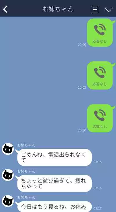 [F.B.F] ryoko kara kaettekita onechan ha..