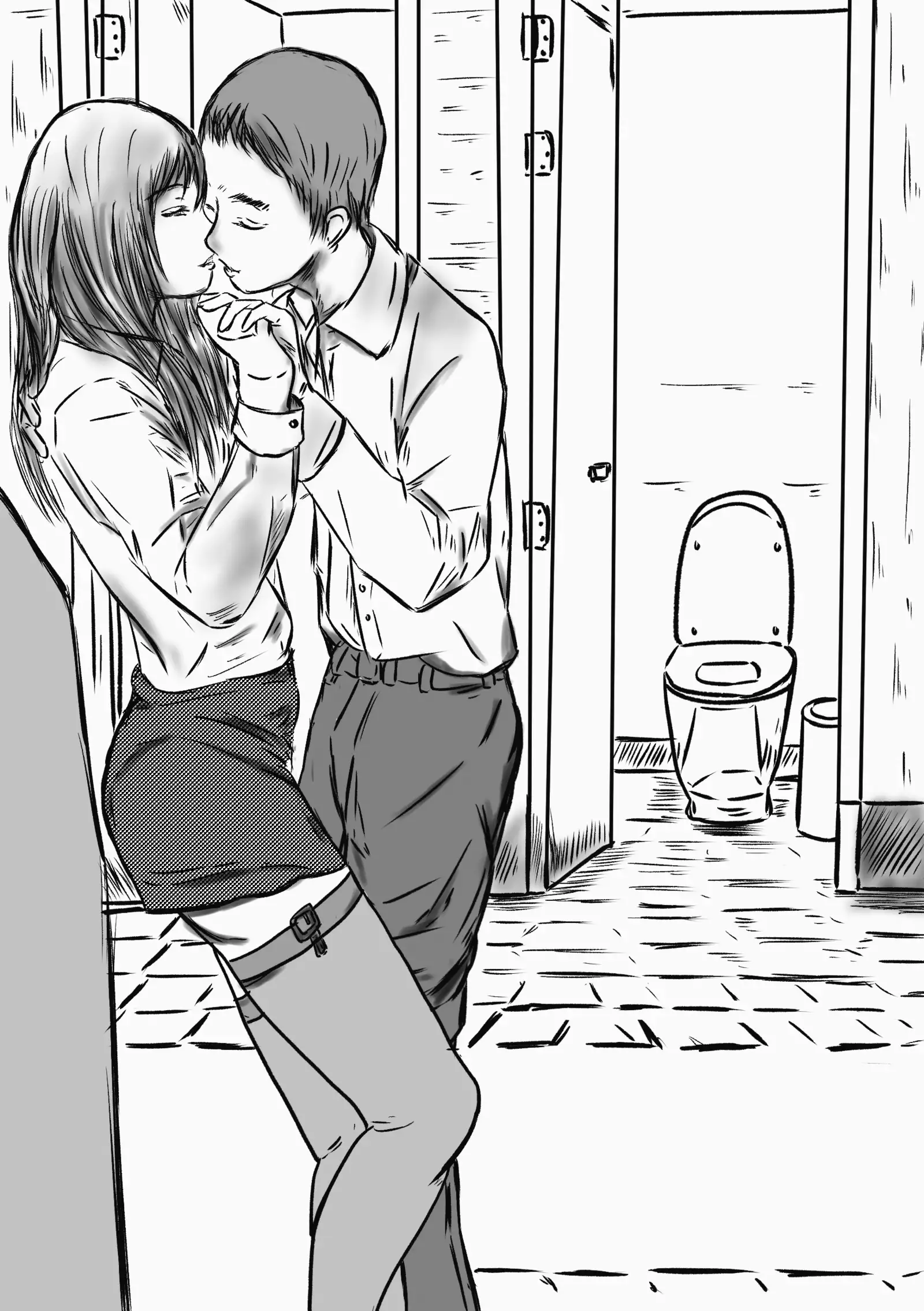 She`s a lady teacher.promise!