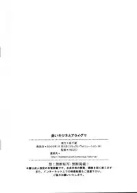 (CR34) [Toko-ya (Kitoen)] Akai Kitsune to Araiguma