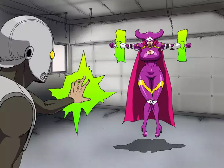 Shitappa Sentouin ga Do-S Onna Kaijin o Shikaeshi Sex