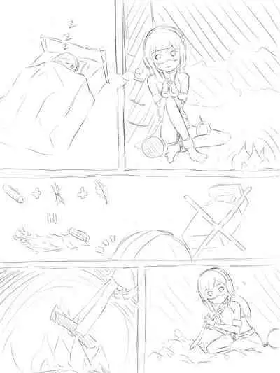 Selfbondage challage Survive in island 1-4