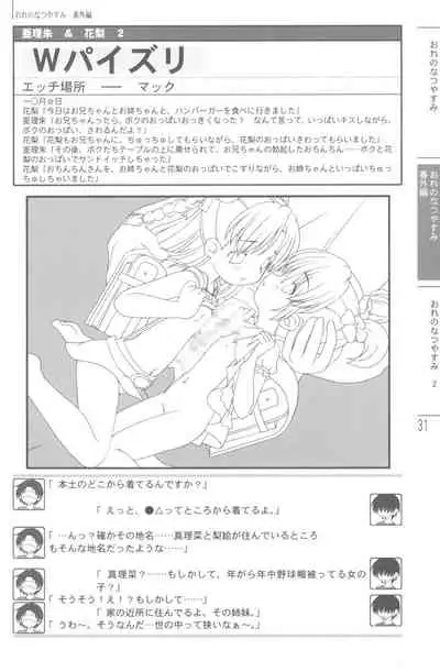 (C68) [Shiritsu Sakuranbo Shougakkou (Kumaki Todorokimaru, Misooden)] Natsuyasumi no Tebiki