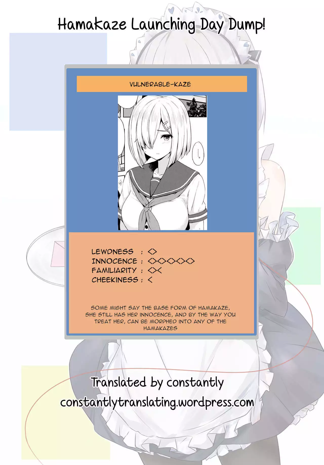 Hamakaze ni Yakan Shidou