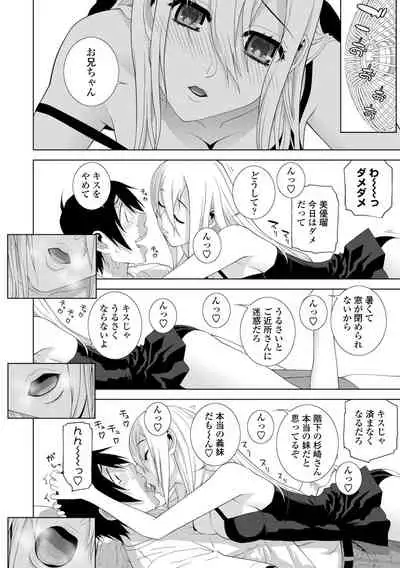 Hinnyuu Imouto o Kyonyuu ni Shite Yome ni Shite Mita