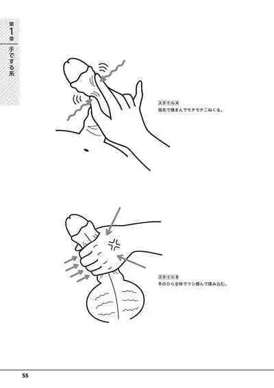 Otoko no Jii Onanie Kanzen Manual Illustration Han...... Onanie Play