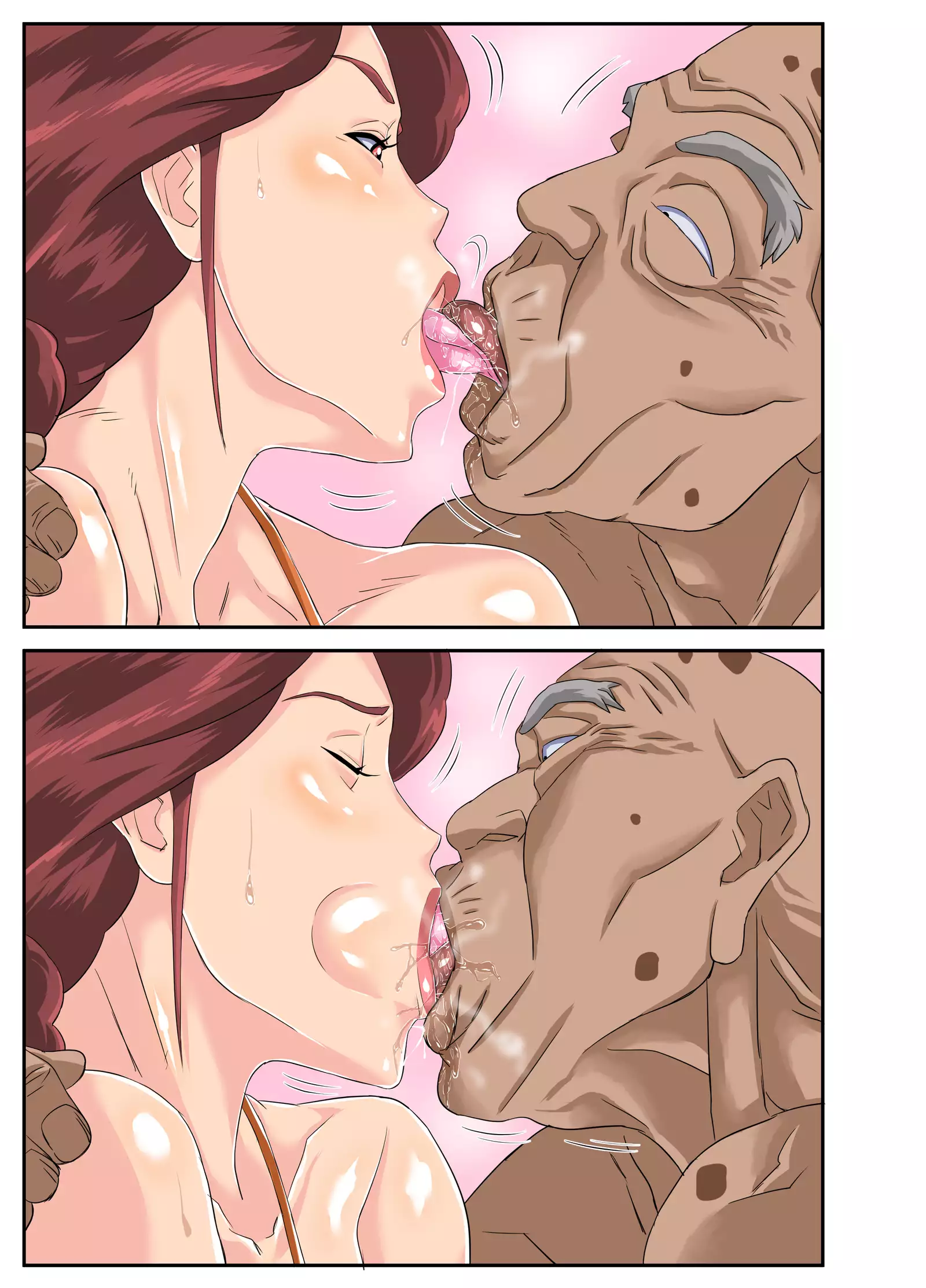 Kyojiri Tsuma Keiko to Zetsurin! Sukebe Jii.