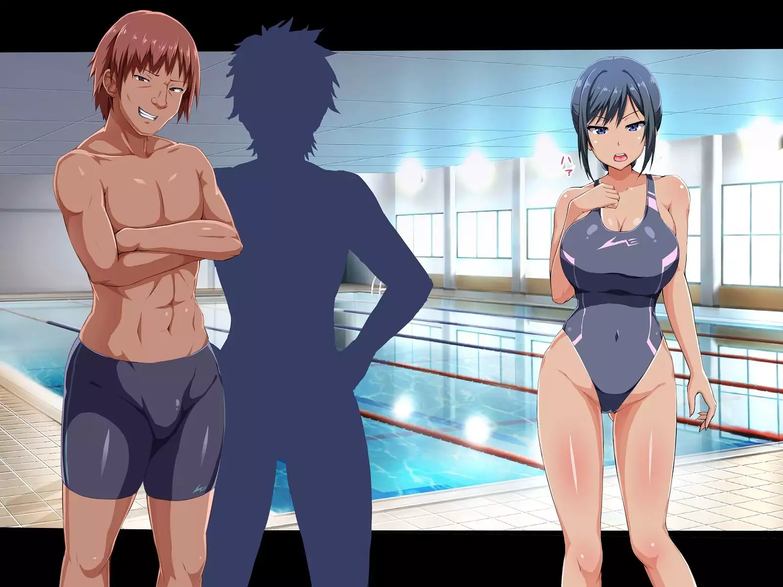 Suiren - Kyouei Mizugi no Mama Okasarete Netorareta Kanojo