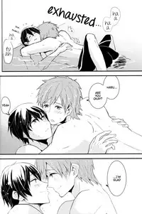 (Renai Jiyuugata! entry2) [Kokon no Kaze (raipanda)] Under Water Speaker (Free!) [English]