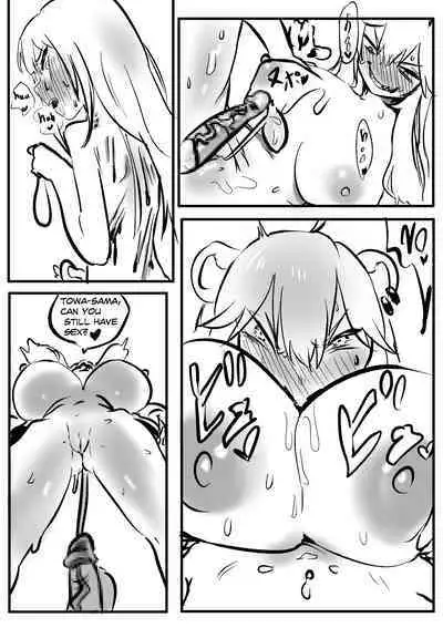 [Momomomo Hakushaku] SHISHITOWA (Shishiro Botan, Tokoyami Towa) [English]