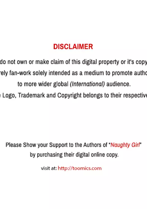 Naughty Girl Ch. 1-9