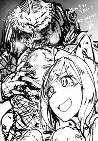 (C87) [SYOKUHINTENKABUTSU (kuen3)] Maekawa Miku vs Predator (THE IDOLM@STER CINDERELLA GIRLS)