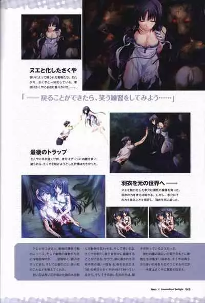 Tasogare no Sinsemilla Official Visual Fan book