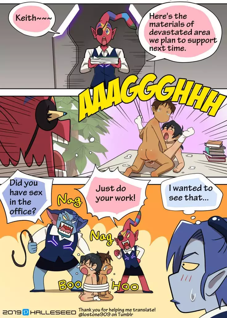 Pleasure on the desk